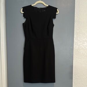 J crew black resume dress